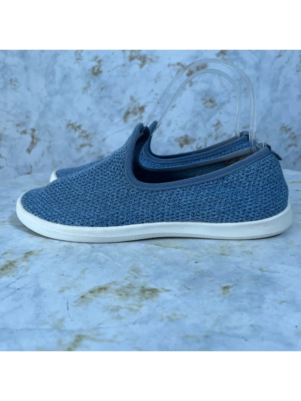 Allbirds Tree Loungers Women's Size 7 Shoes Blue Slip On Comfort Casual Sneakers